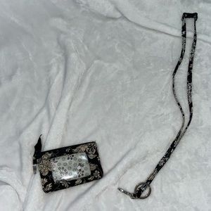 Vera Bradley ID and Lanyard